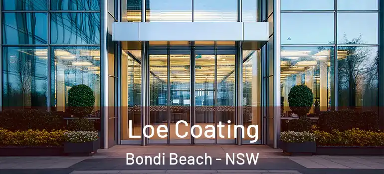 Loe Coating Bondi Beach - NSW