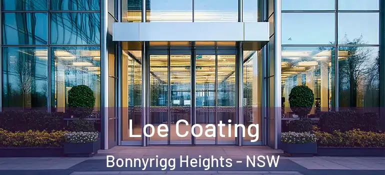 Loe Coating Bonnyrigg Heights - NSW
