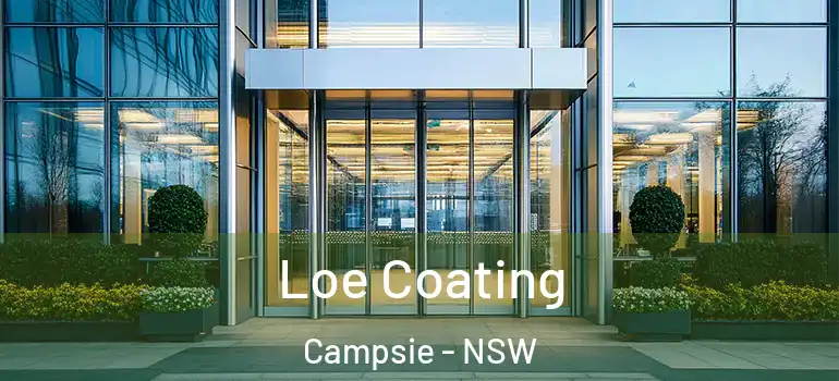 Loe Coating Campsie - NSW