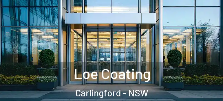 Loe Coating Carlingford - NSW