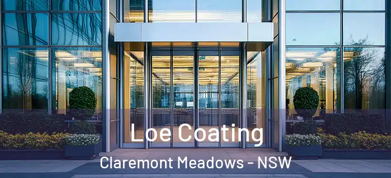 Loe Coating Claremont Meadows - NSW