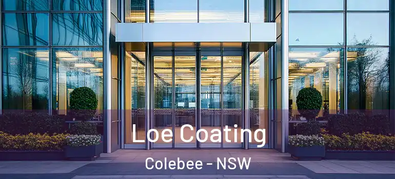  Loe Coating Colebee - NSW