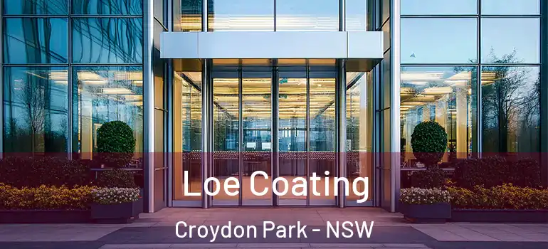  Loe Coating Croydon Park - NSW