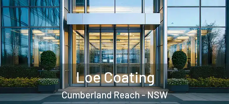 Loe Coating Cumberland Reach - NSW