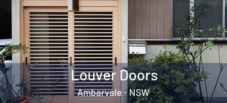 Louver Doors Ambarvale - NSW