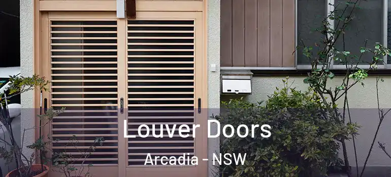  Louver Doors Arcadia - NSW