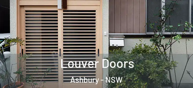 Louver Doors Ashbury - NSW