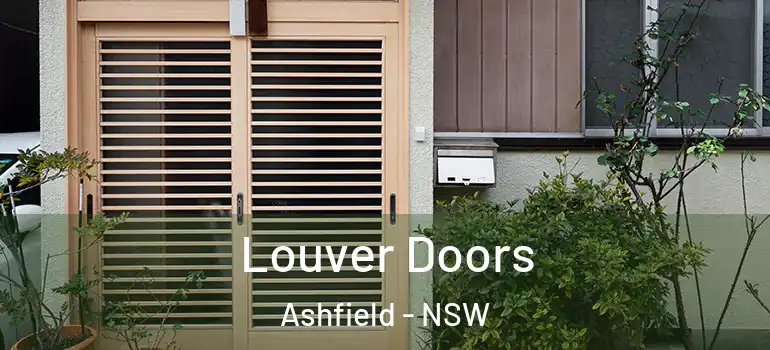 Louver Doors Ashfield - NSW