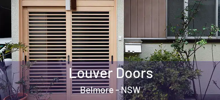 Louver Doors Belmore - NSW