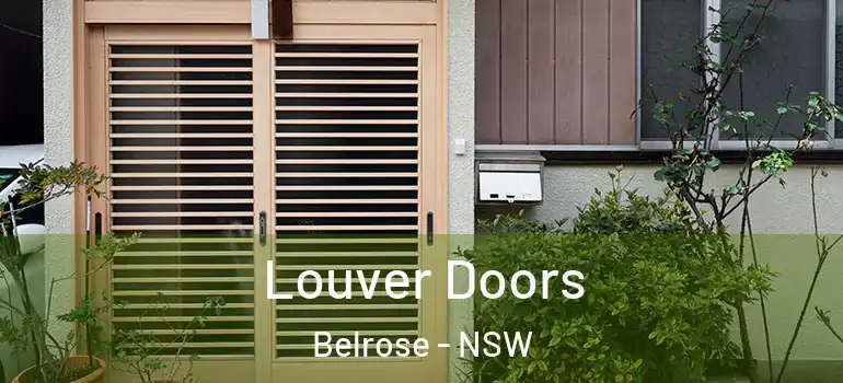 Louver Doors Belrose - NSW
