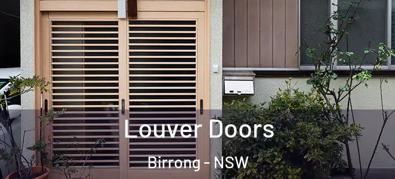  Louver Doors Birrong - NSW