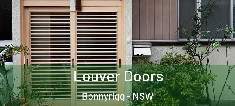  Louver Doors Bonnyrigg - NSW