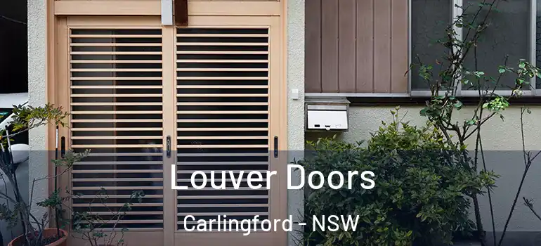 Louver Doors Carlingford - NSW