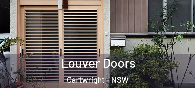  Louver Doors Cartwright - NSW