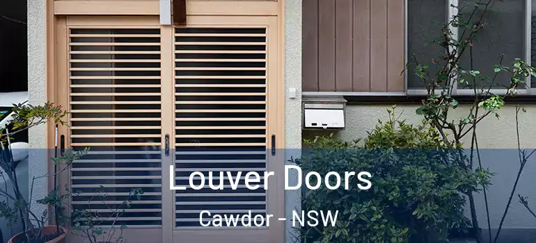 Louver Doors Cawdor - NSW