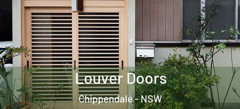 Louver Doors Chippendale - NSW