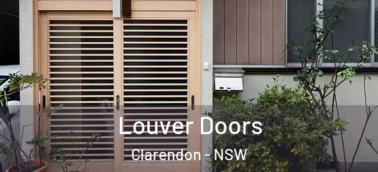 Louver Doors Clarendon - NSW