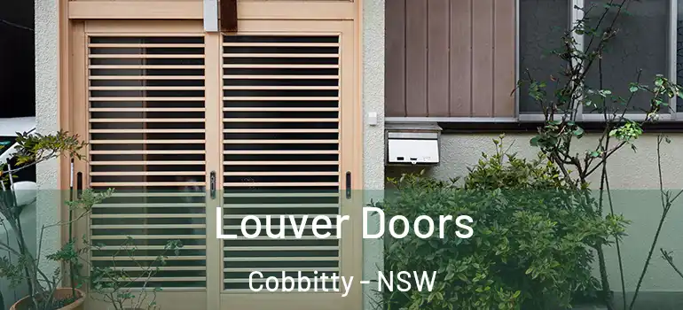 Louver Doors Cobbitty - NSW