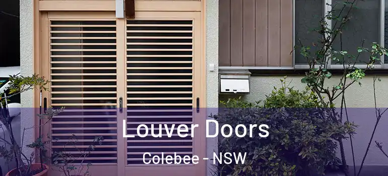 Louver Doors Colebee - NSW