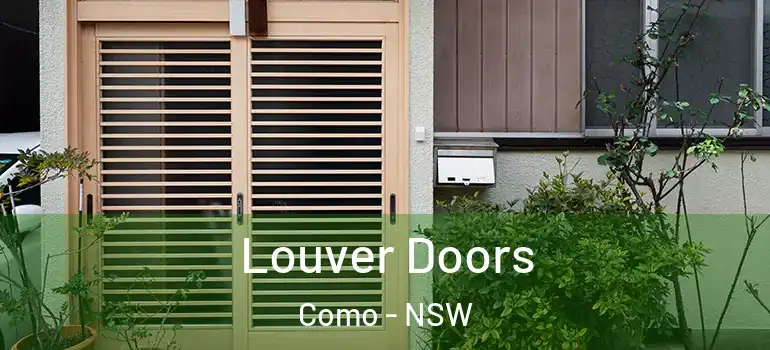  Louver Doors Como - NSW