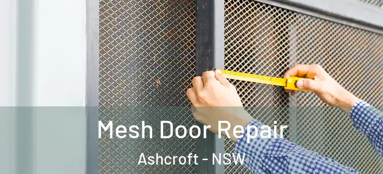 Mesh Door Repair Ashcroft - NSW