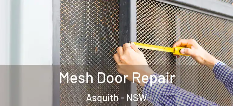Mesh Door Repair Asquith - NSW