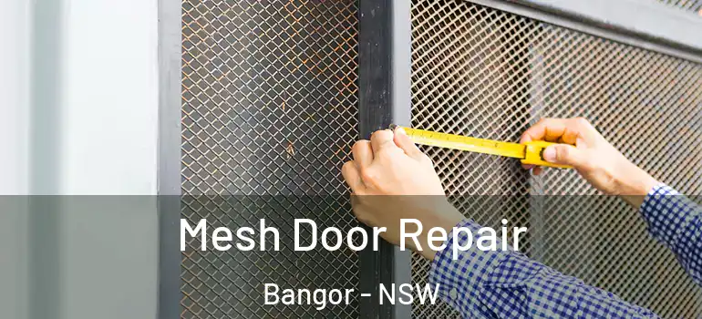 Mesh Door Repair Bangor - NSW