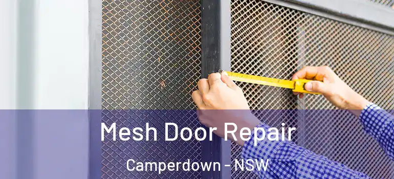 Mesh Door Repair Camperdown - NSW