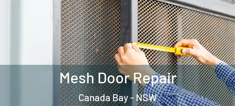 Mesh Door Repair Canada Bay - NSW