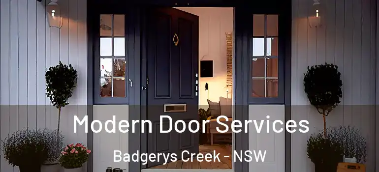 Modern Door Services Badgerys Creek - NSW