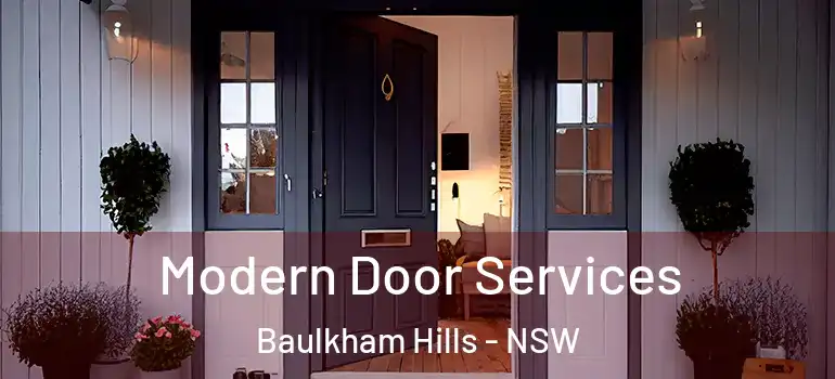 Modern Door Services Baulkham Hills - NSW