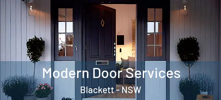 Modern Door Services Blackett - NSW