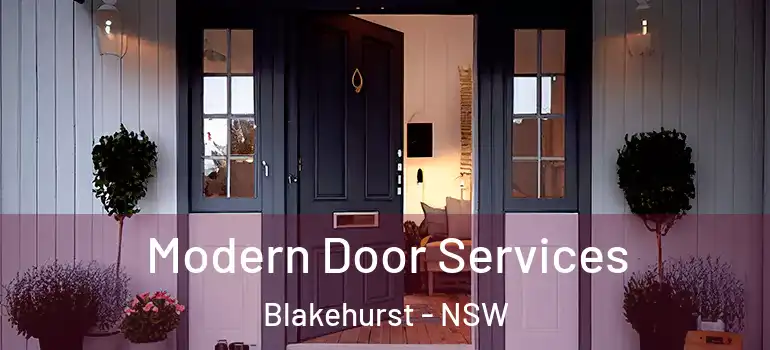 Modern Door Services Blakehurst - NSW