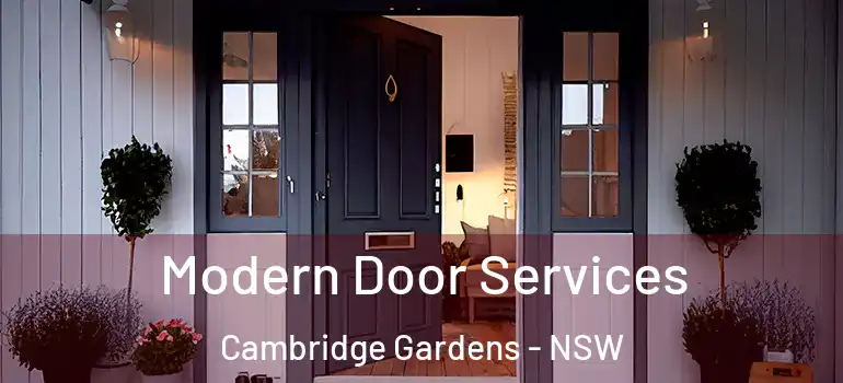  Modern Door Services Cambridge Gardens - NSW