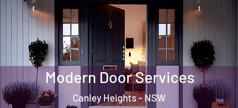  Modern Door Services Canley Heights - NSW