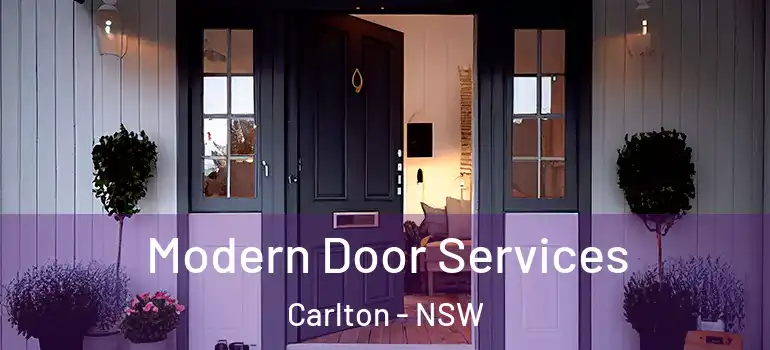 Modern Door Services Carlton - NSW
