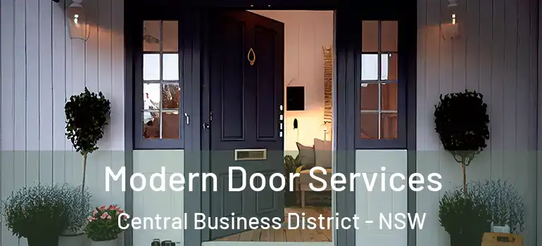  Modern Door Services Central Business District - NSW