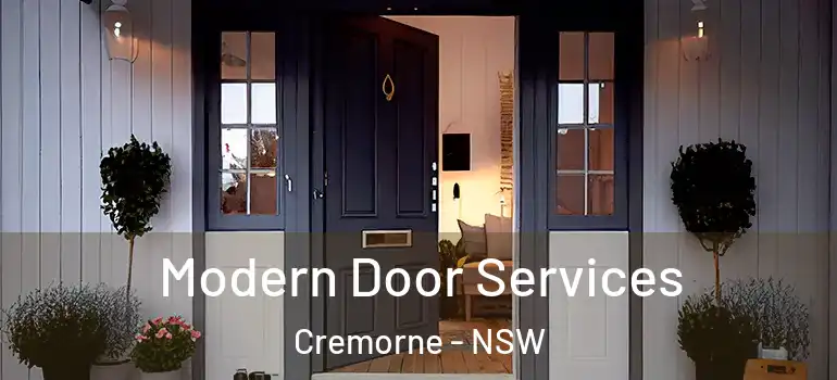 Modern Door Services Cremorne - NSW