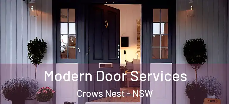 Modern Door Services Crows Nest - NSW