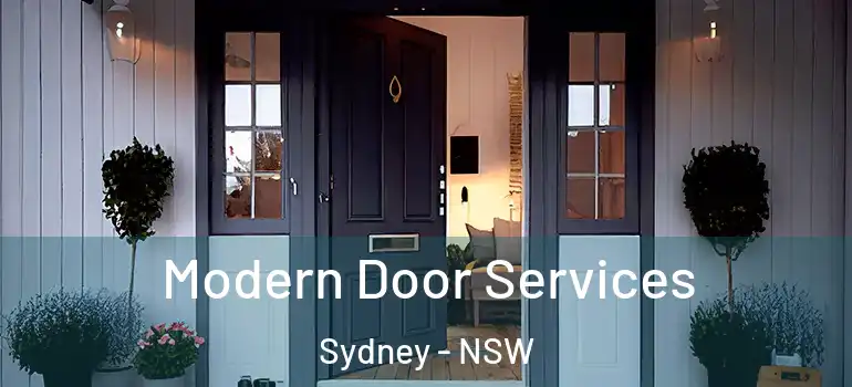  Modern Door Services Sydney - NSW