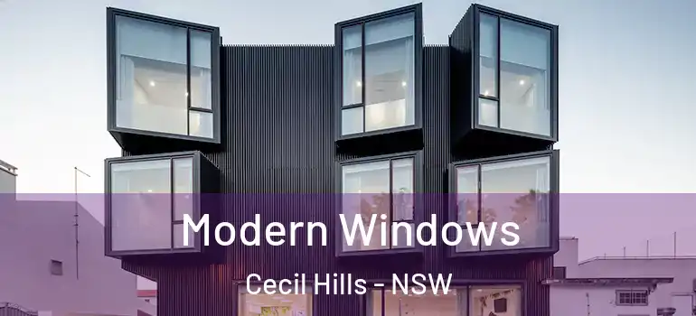 Modern Windows Cecil Hills - NSW