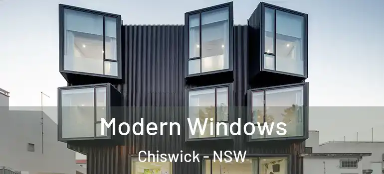 Modern Windows Chiswick - NSW