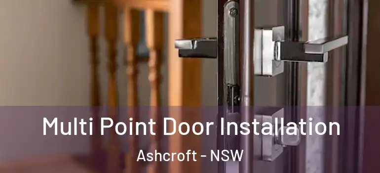 Multi Point Door Installation Ashcroft - NSW