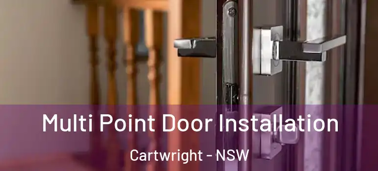  Multi Point Door Installation Cartwright - NSW