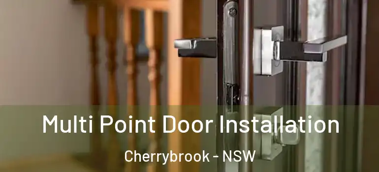 Multi Point Door Installation Cherrybrook - NSW