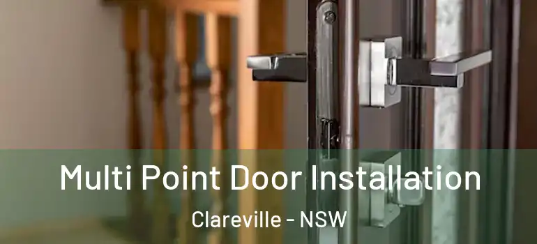 Multi Point Door Installation Clareville - NSW