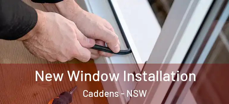 New Window Installation Caddens - NSW