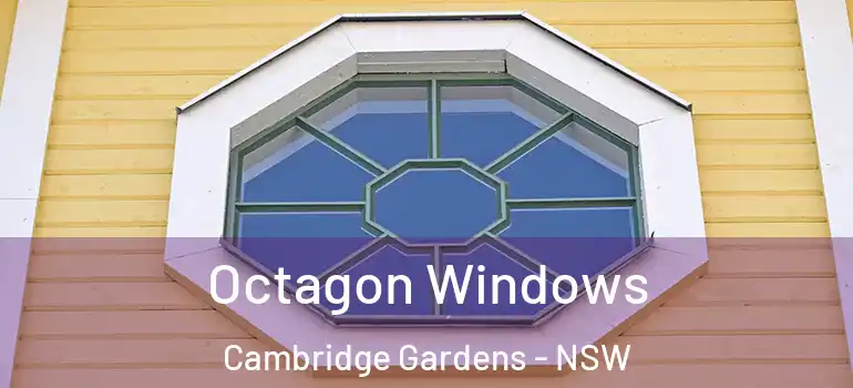 Octagon Windows Cambridge Gardens - NSW