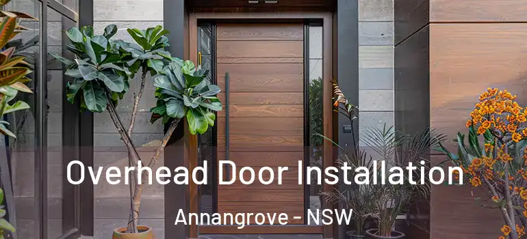 Overhead Door Installation Annangrove - NSW