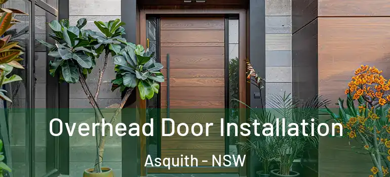 Overhead Door Installation Asquith - NSW
